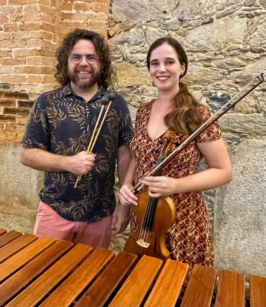 Sofia Leandro e Bruno Santos